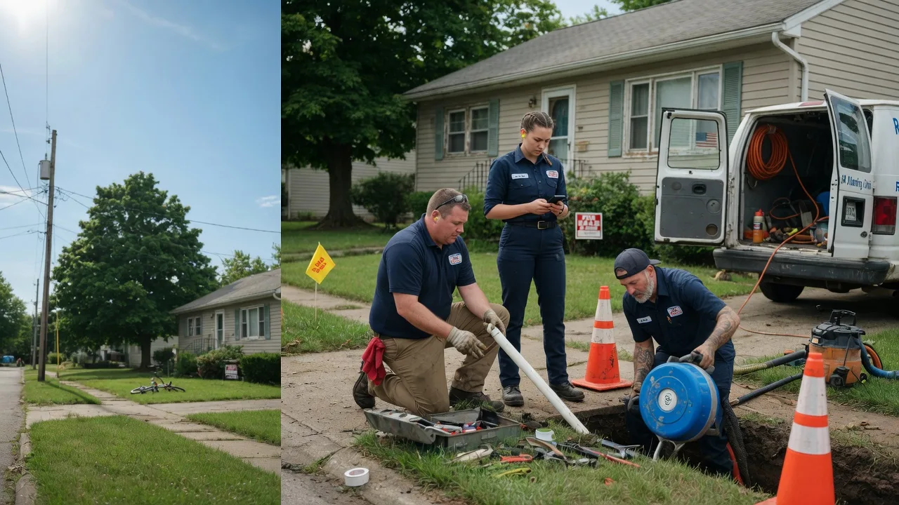 Sewer Line Repair in Warrenville, IL near me
